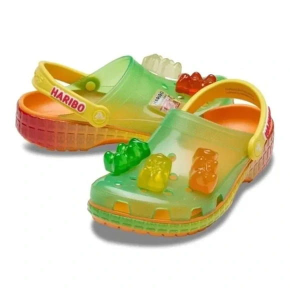 NWOB HARIBO Gummy Bear crocs - size 5 men and 7 women - Picture 1 of 10